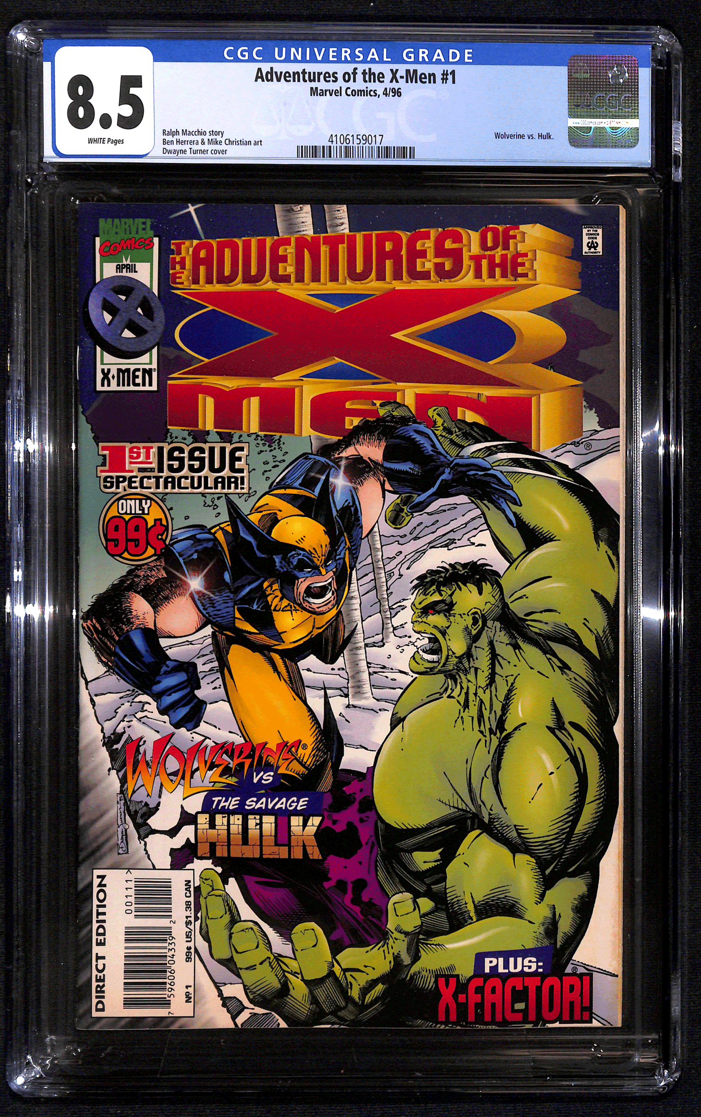 Adventures of the X-Men #1 CGC 8.5