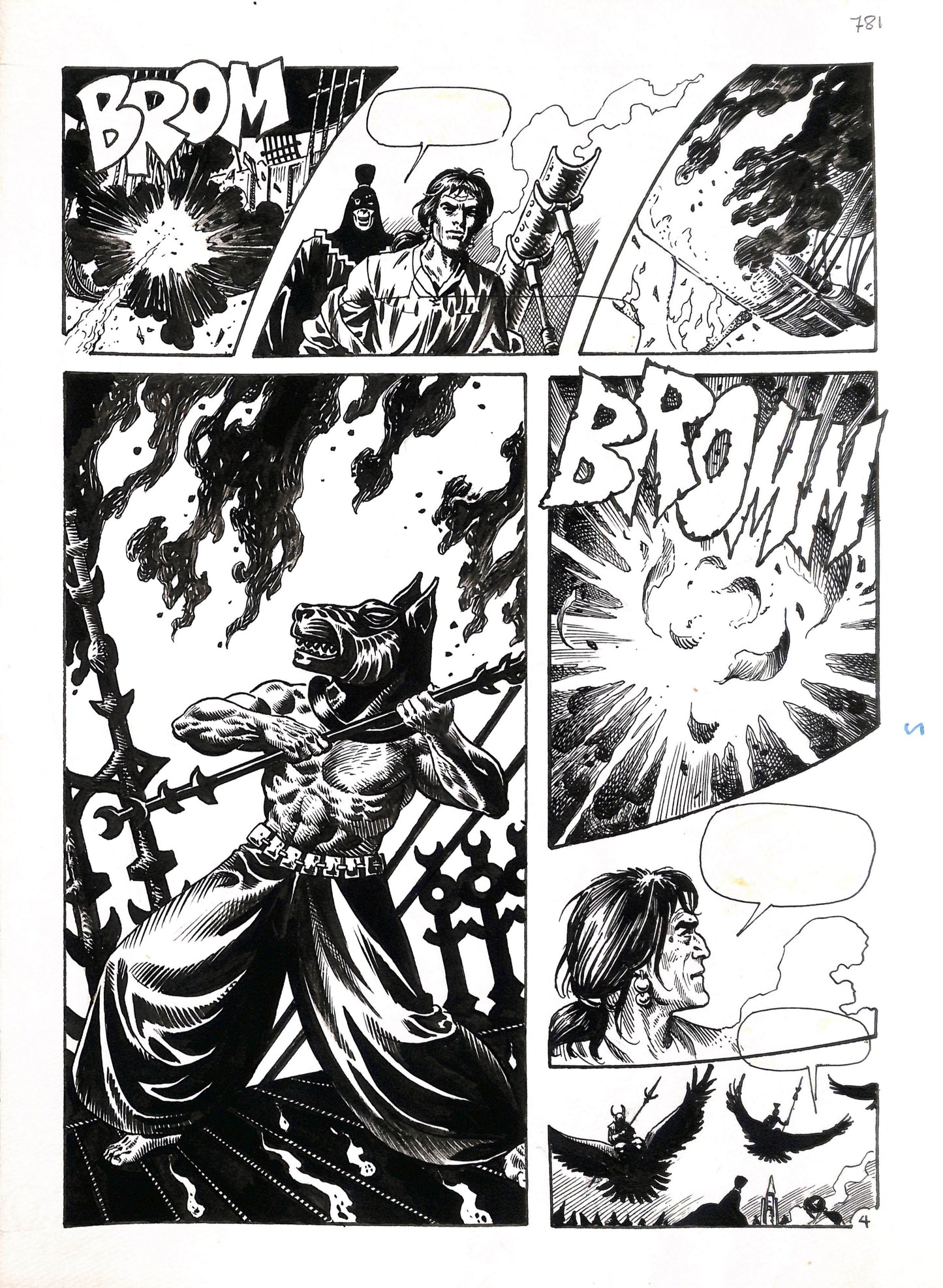 Enrique Alcatena – Tavola Originale