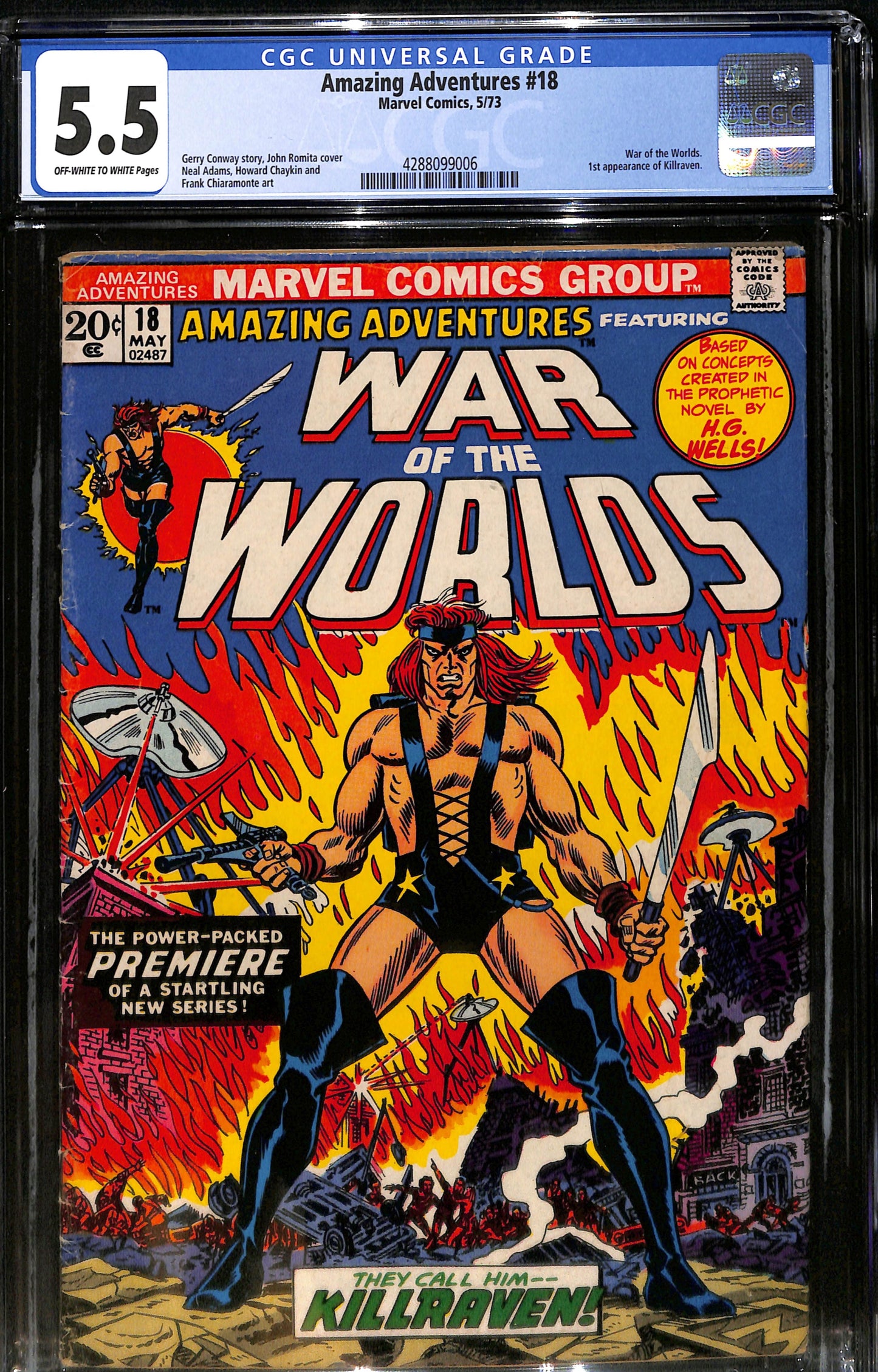 Amazing Adventures #18 - CGC 5.5 - Marvel Comics 1973