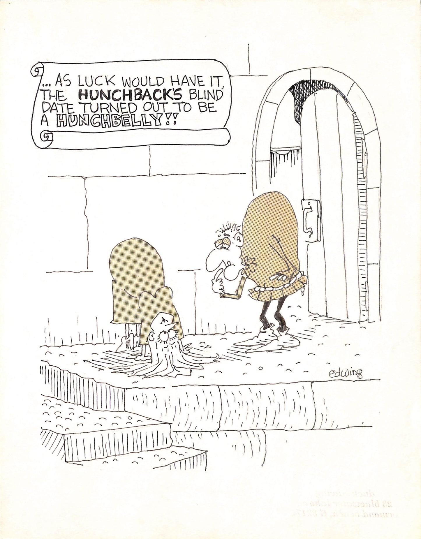 Don "Duck" Edwing – Illustrazione Originale