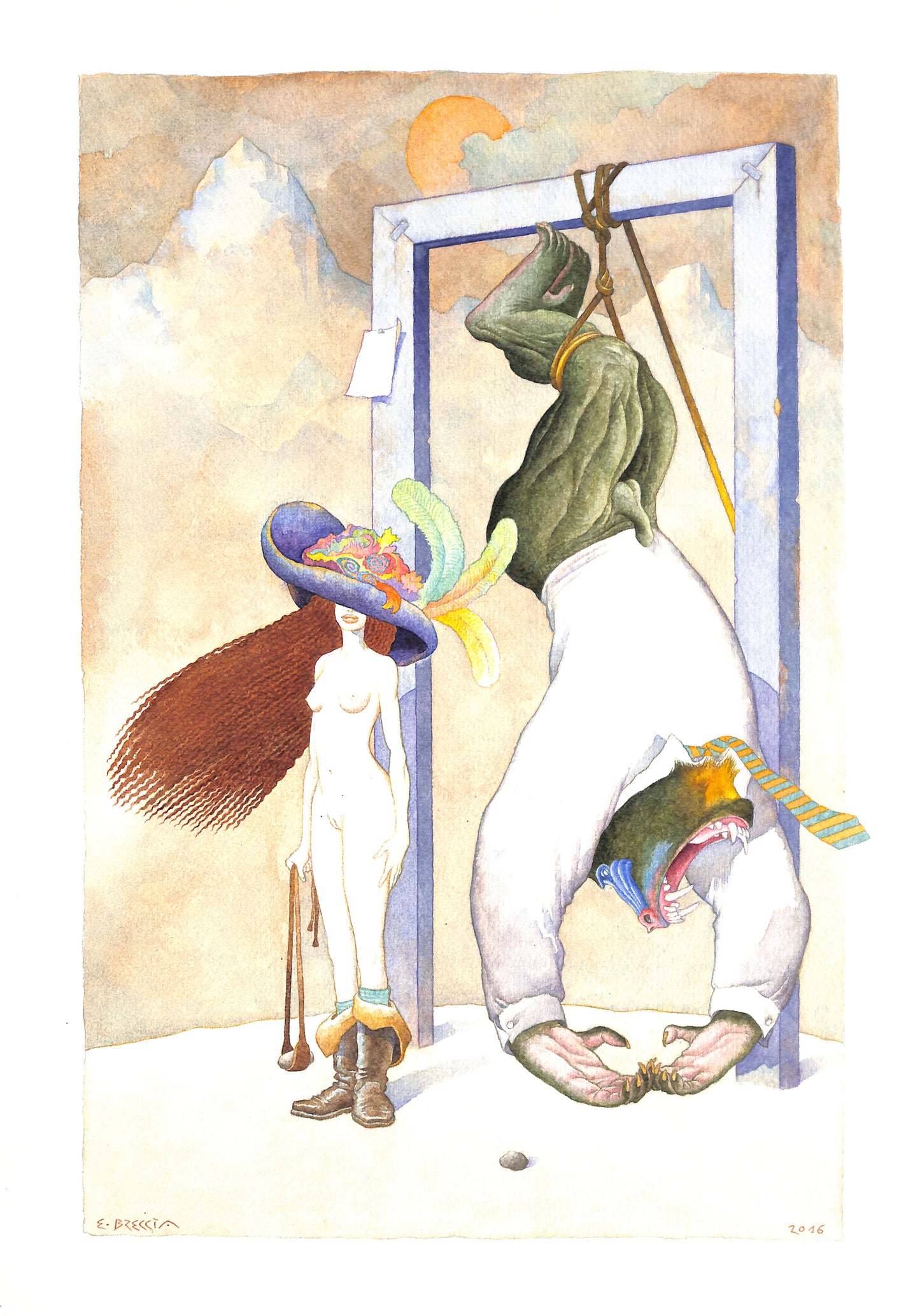 Enrique Breccia – Illustrazione Originale (2016)