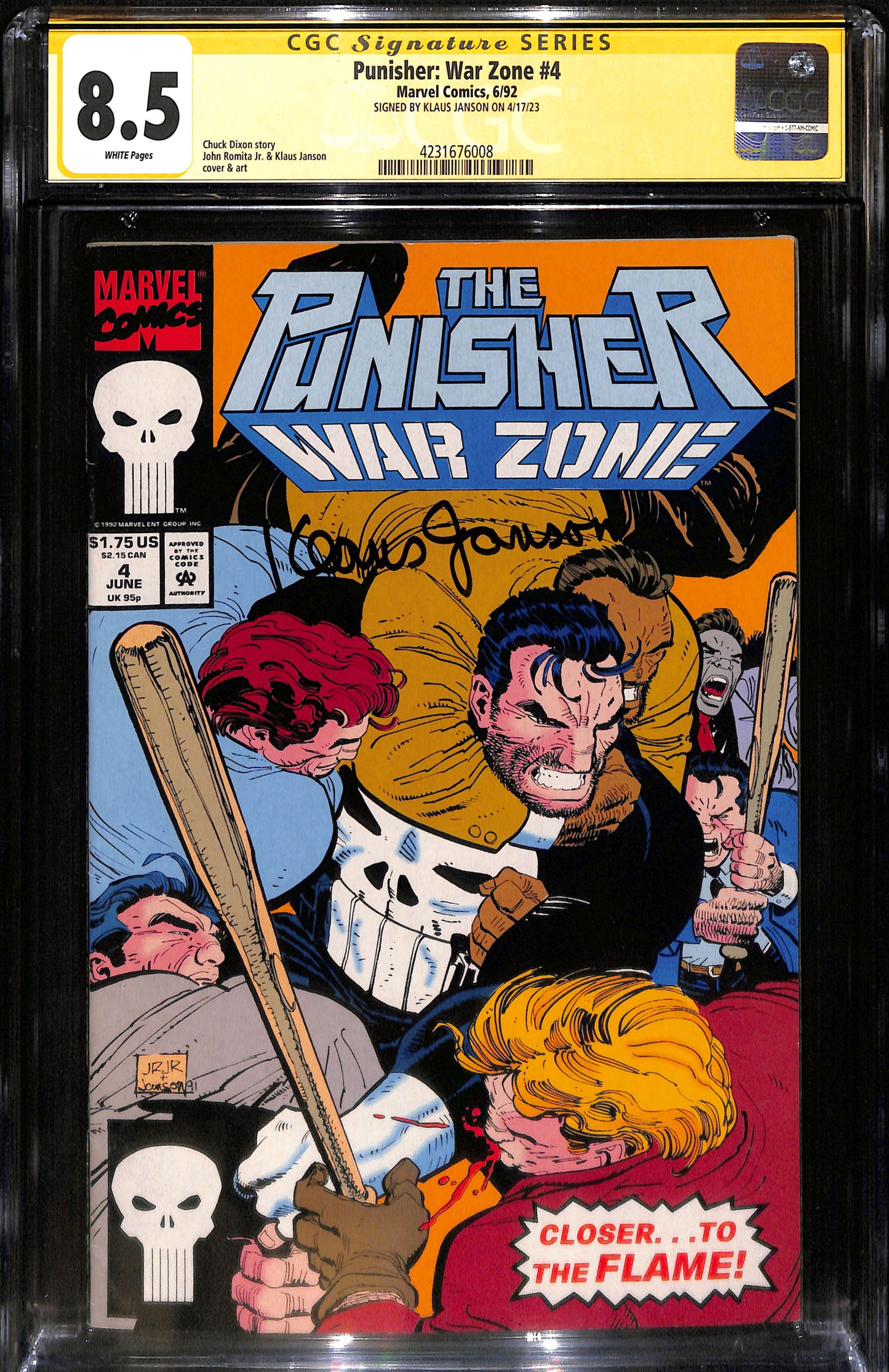 Punisher: War Zone #4 CGC 8.5