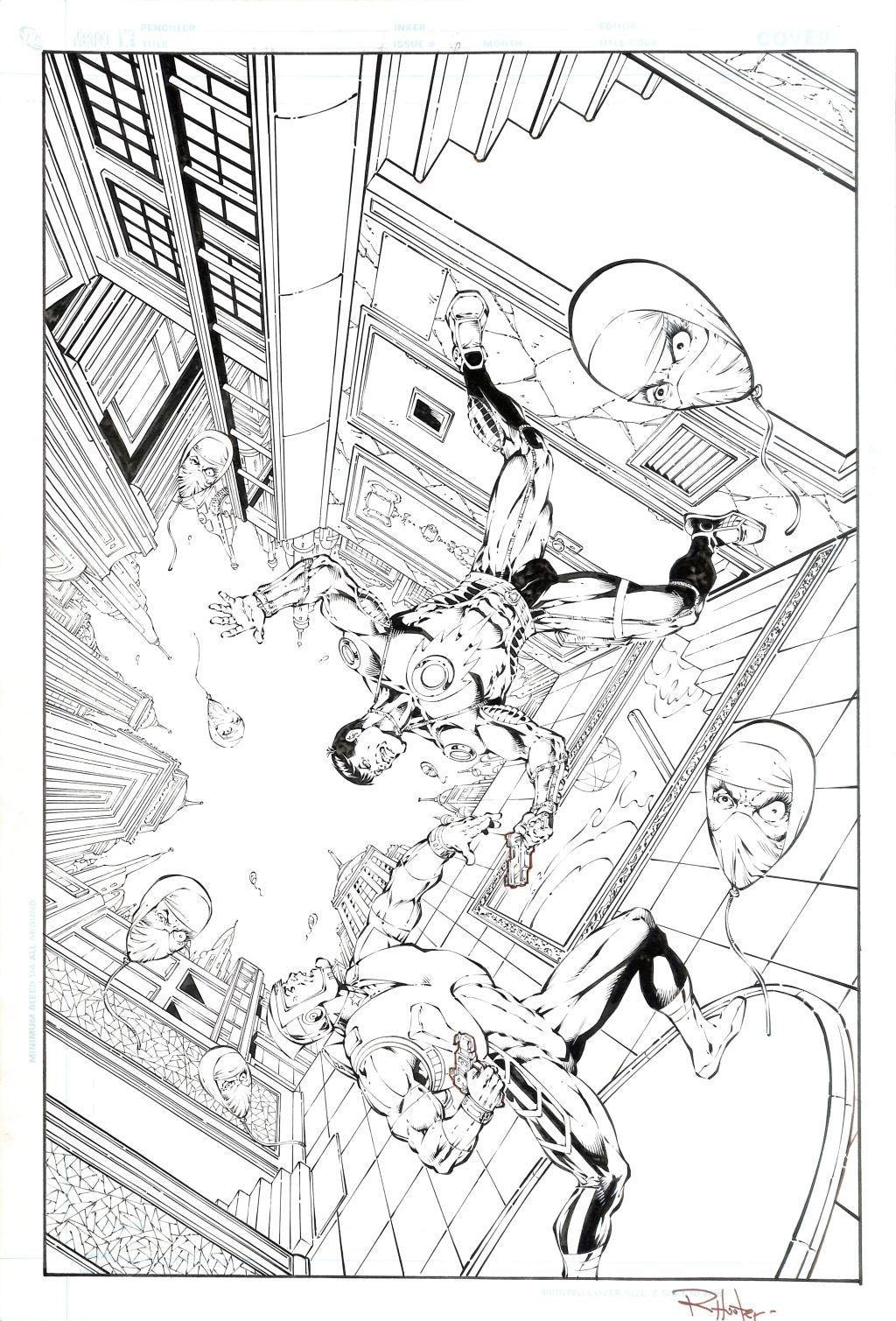 Jim Starlin & Rob Hunter – Copertina Originale "Strange Adventures #6" (2009) – DC Comics