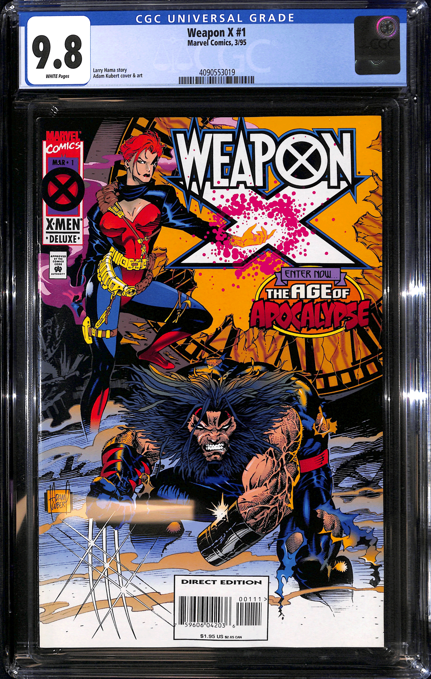 Weapon X #1 CGC 9.8