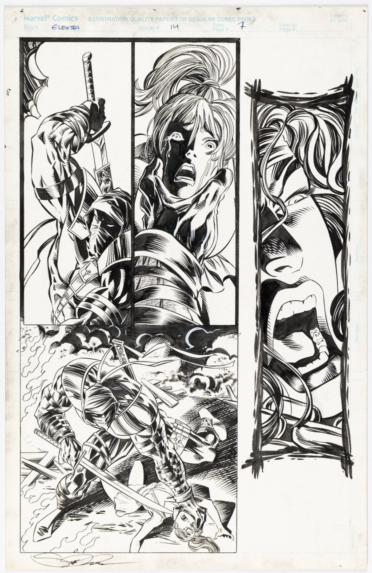 Elektra #14 Pag 7 - Mike Deodato Jr. and Scott Koblish - Momart