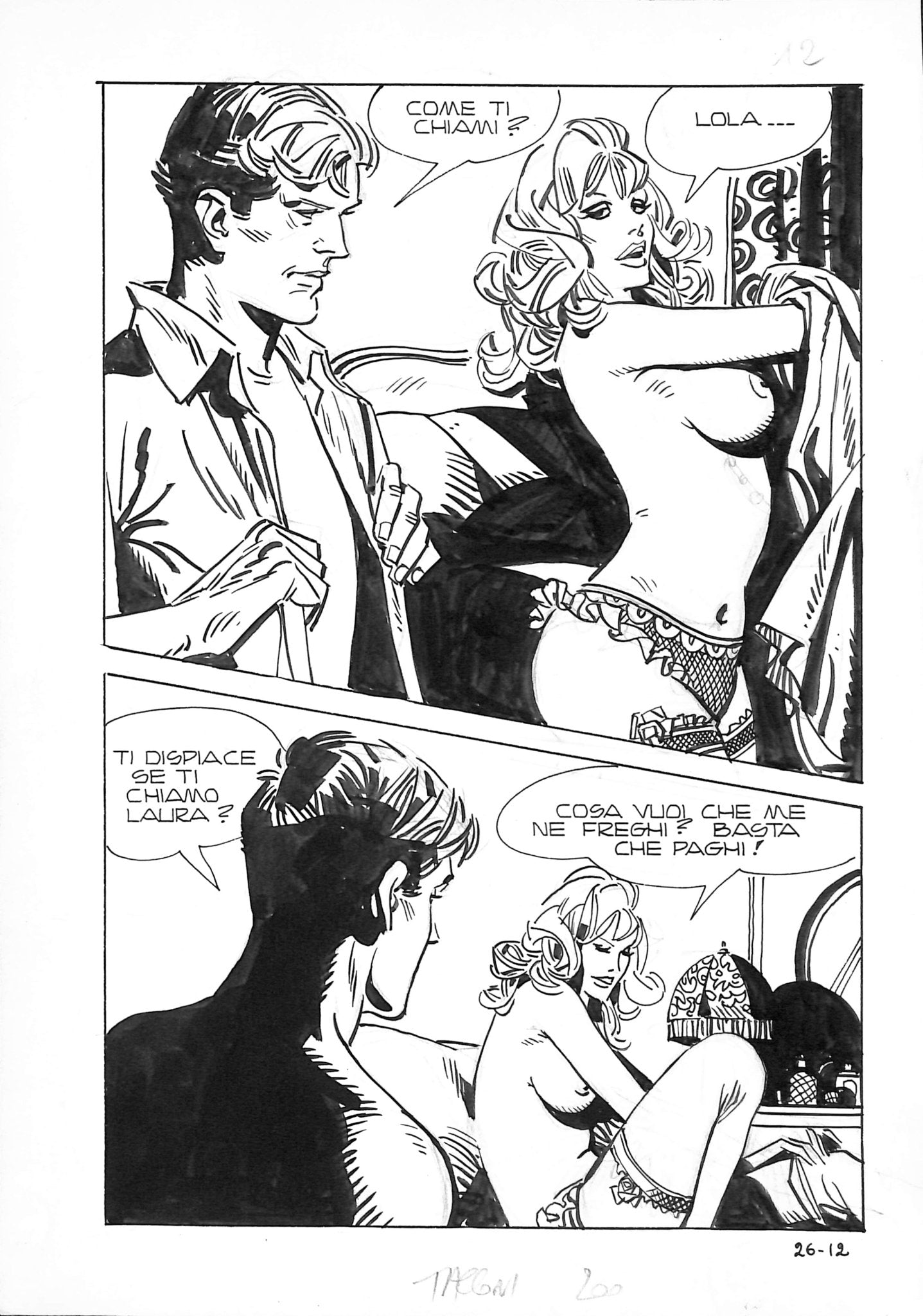 Ferdinando Tacconi - I Notturni - Il Grande Gantry - Edifumetto anni '70 - pag 12 - Momart