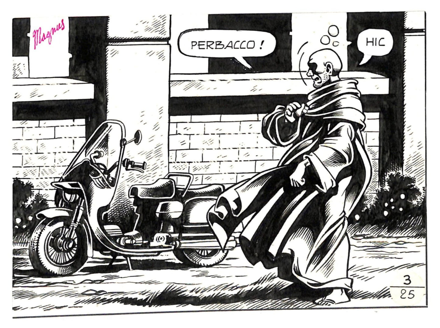 I Briganti Magnus - Volume 1 - Tavola originale - pag. 27 - Momart