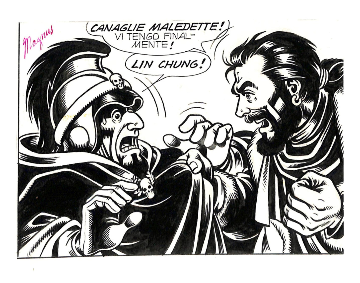 I Briganti Magnus - Volume 2 - Tavola originale - pag. 7 - Momart