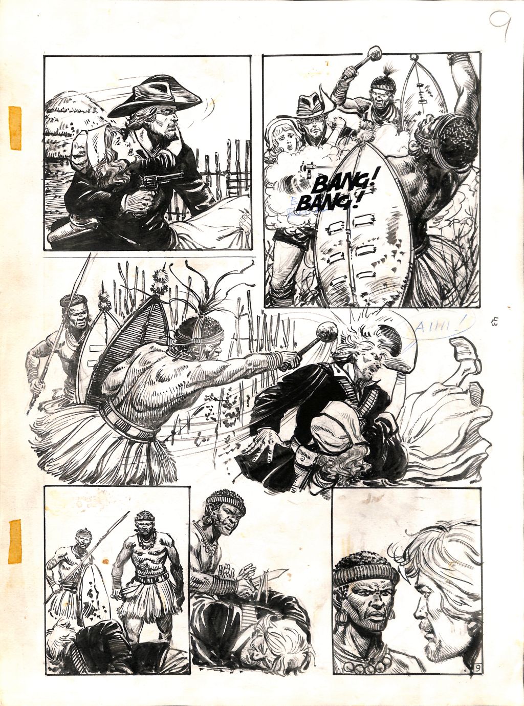 Alberto Salinas – Original Artwork "The Black Continent"