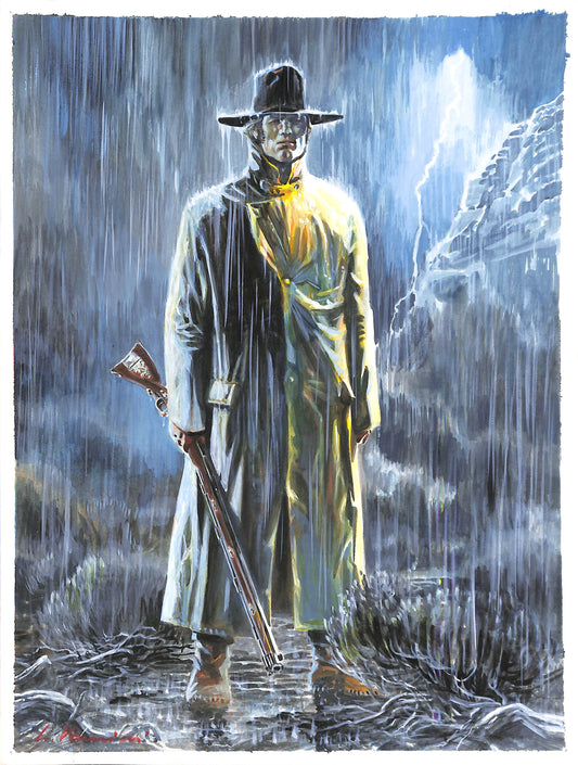 Tavola Originale Vannini- Ken Parker 35x27 cm