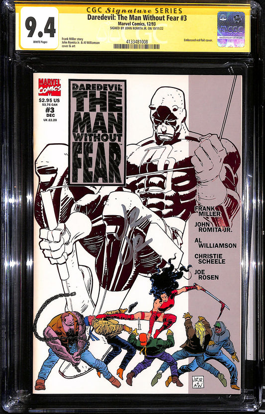 Daredevil : the man without fear #3 -  CGC 9.4 - 1993