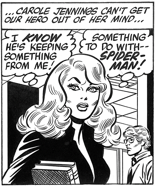 John Romita Sr. - Striscia - The Amazing Spider-Man - Daily Comic Strip datata 27-05-1980 Marvel Comics