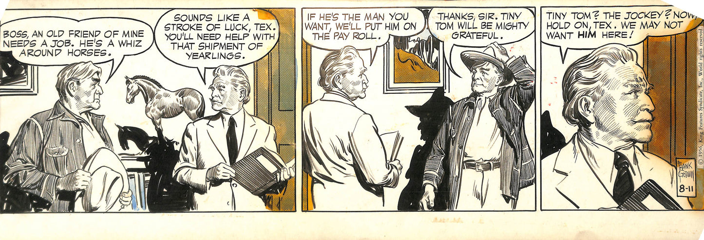 Frank Robbins – "Johnny Hazard" Strip – September 8, 1971