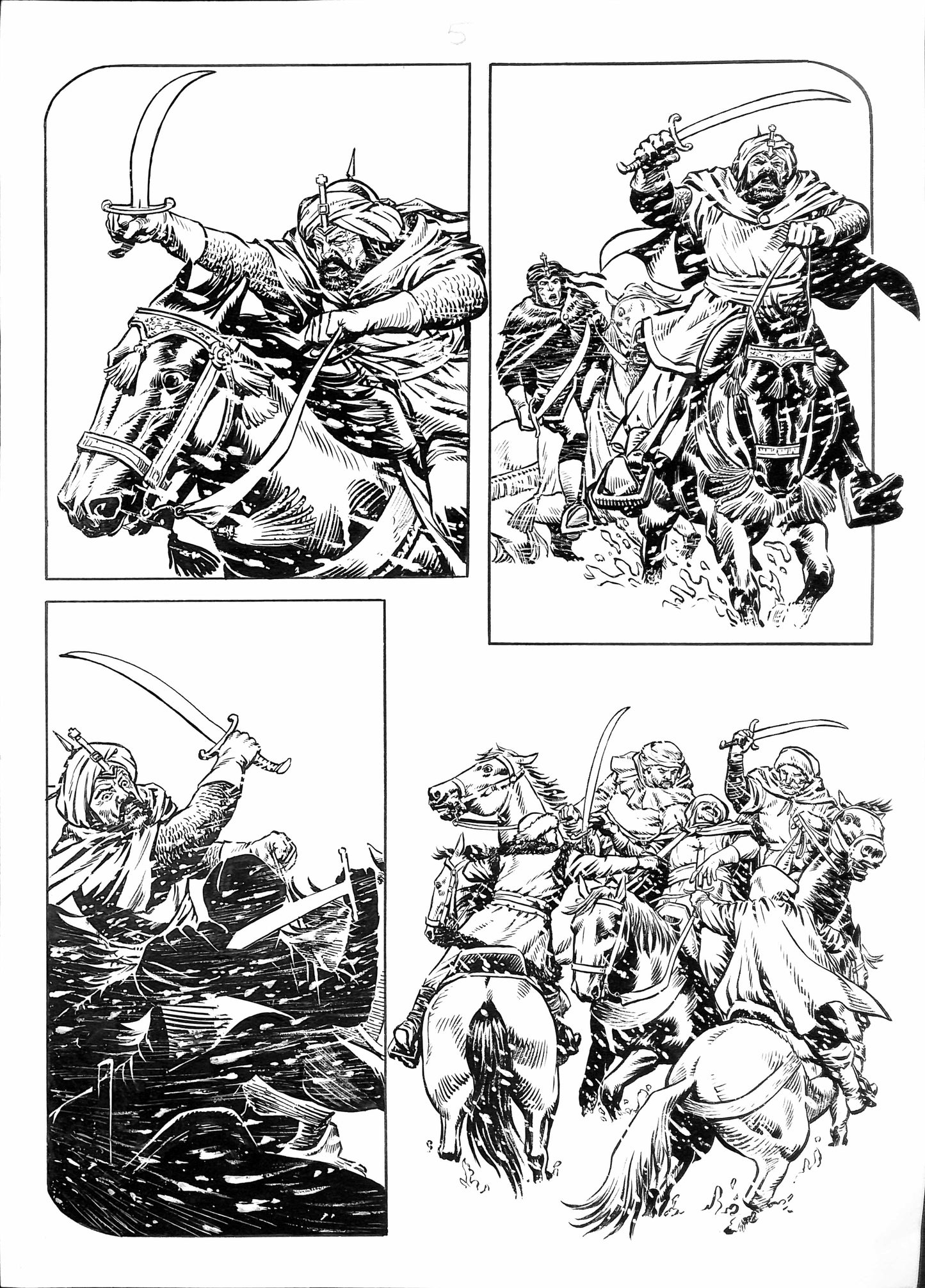 Solano Lopez – Original Art "The Eternaut Series II" – Art 11
