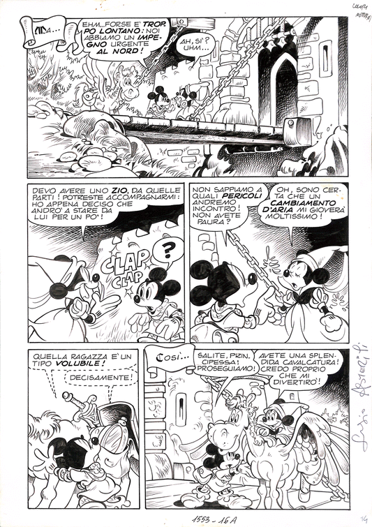 Sergio Asteriti – Tavola Originale