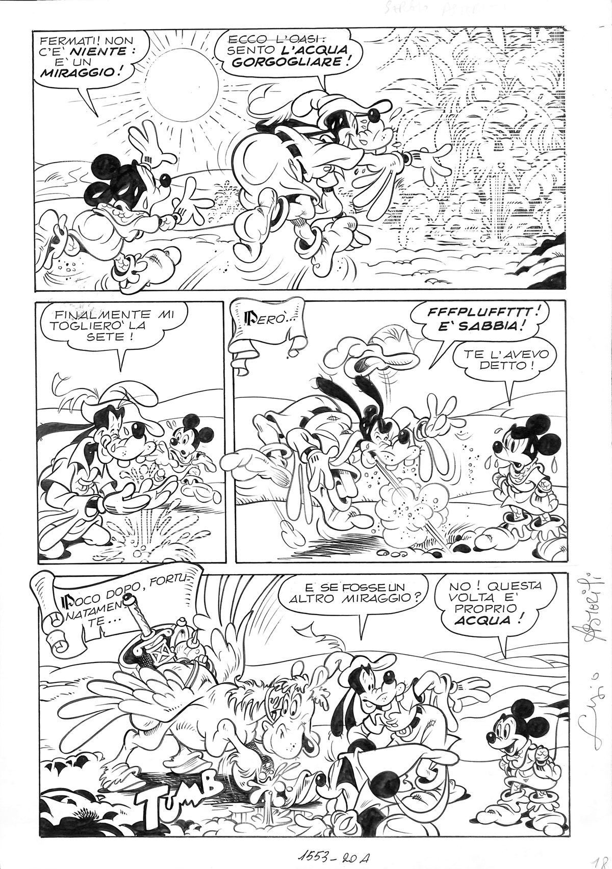 Sergio Asteriti – Tavola Originale