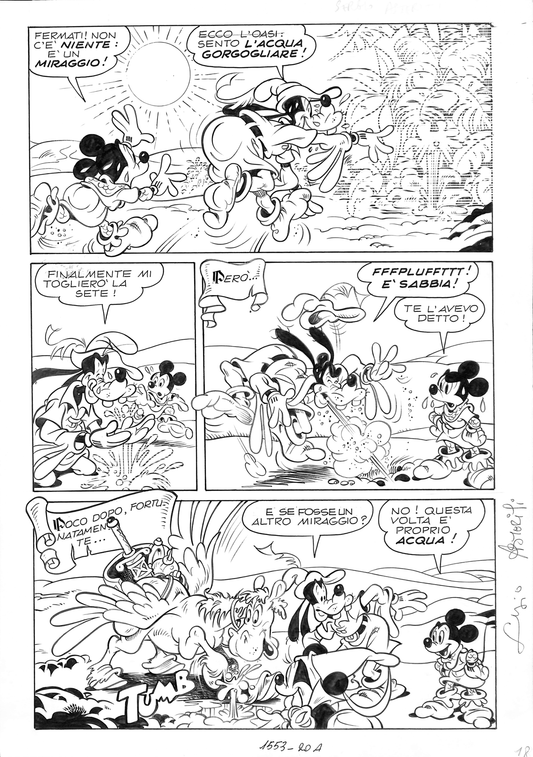 Sergio Asteriti – Tavola Originale