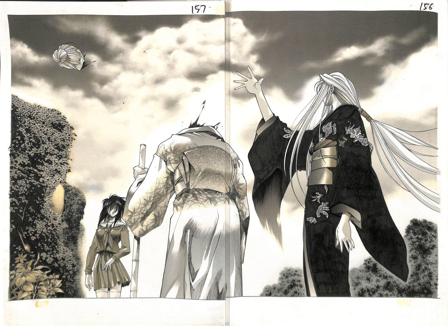 Rubio – 8 Original Tables – "The Prophecy" (Lancio Story n.32, 1982) – Complete Series
