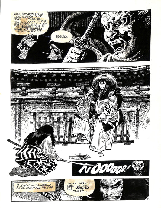 Enrique Alcatena - Original Art - 1970s