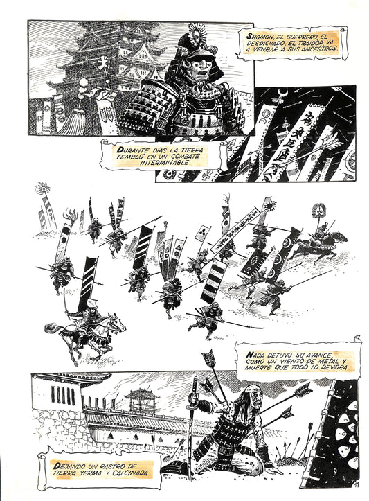 Enrique Alcatena - Original Art - 1970s