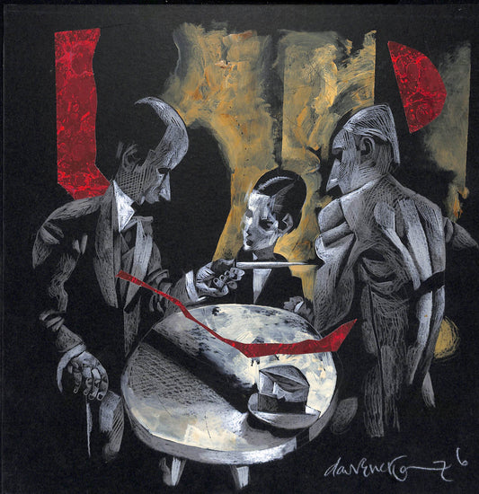 Dave McKean – Original Illustration "The Mask of Zorro" published on Nitrate