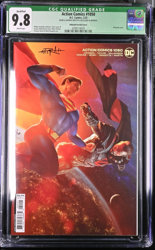 Action Comics #1050 - CGC 9.8 - Rahzzah Variant Cover - Firmato da Phillip Kennedy Johnson - Dc Comics