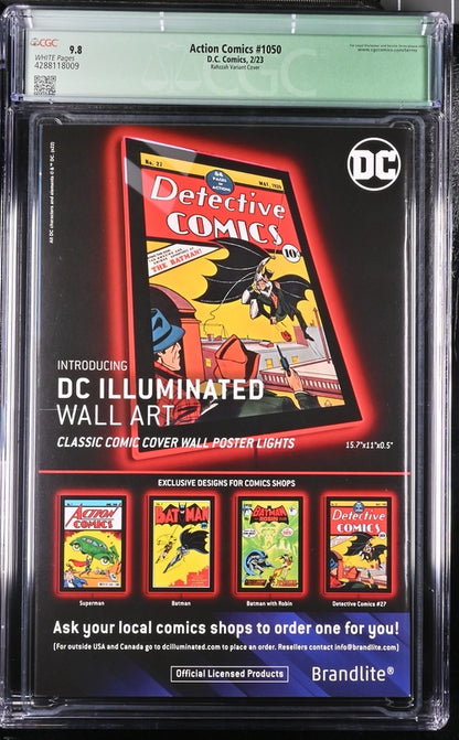 Action Comics #1050 - CGC 9.8 - Rahzzah Variant Cover - Firmato da Phillip Kennedy Johnson - Dc Comics