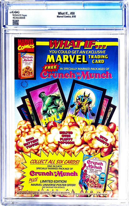 What If... #50 - CGC 9.2 - Marvel Comics 1993