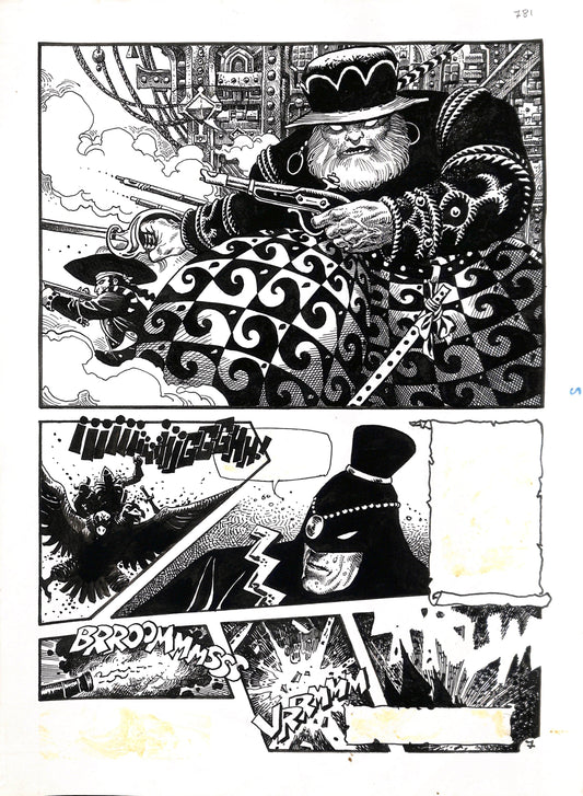 Enrique Alcatena - Tavola originale