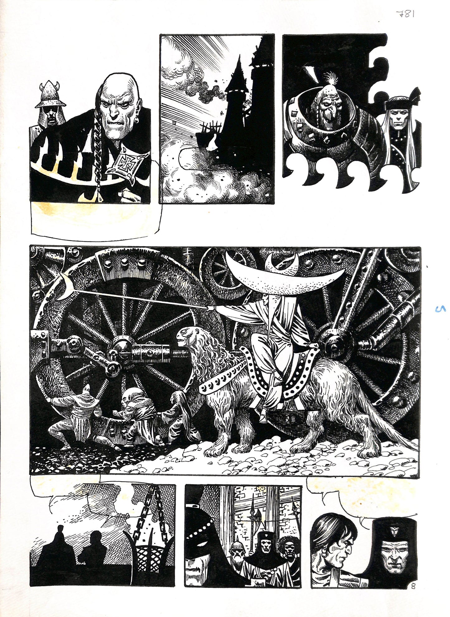 Enrique Alcatena – Tavola Originale