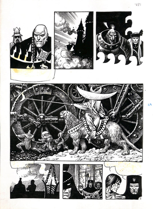 Enrique Alcatena – Tavola Originale