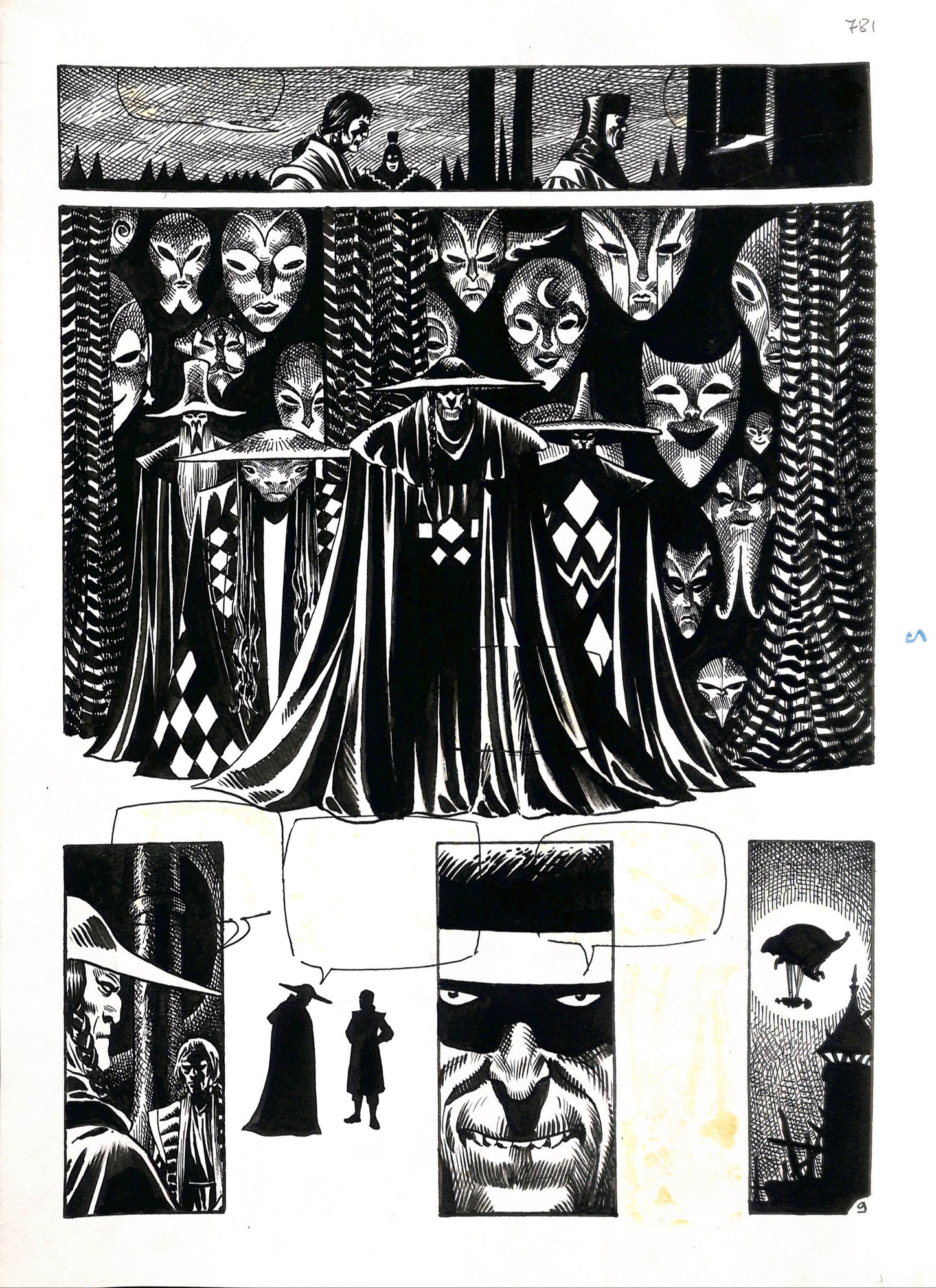 Enrique Alcatena – Tavola Originale