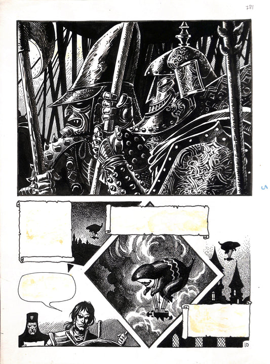 Enrique Alcatena - Tavola Originale