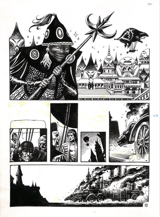 Enrique Alcatena - Tavola Originale