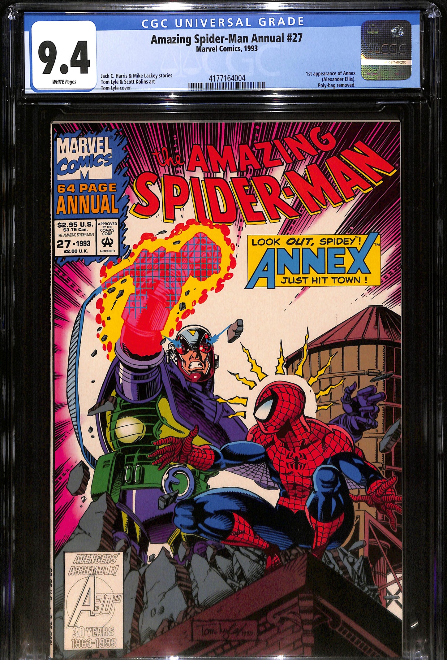 Amazing Spider-Man Annual #27 - CGC 9.4 - Marvel Comics 1993