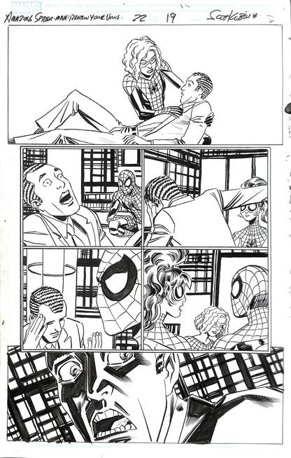 Scott Koblish - Tavola originale - Storia #22: Amazing Spider-Man: Renew Your Vows - Pagina 19 (Marvel, 2018)