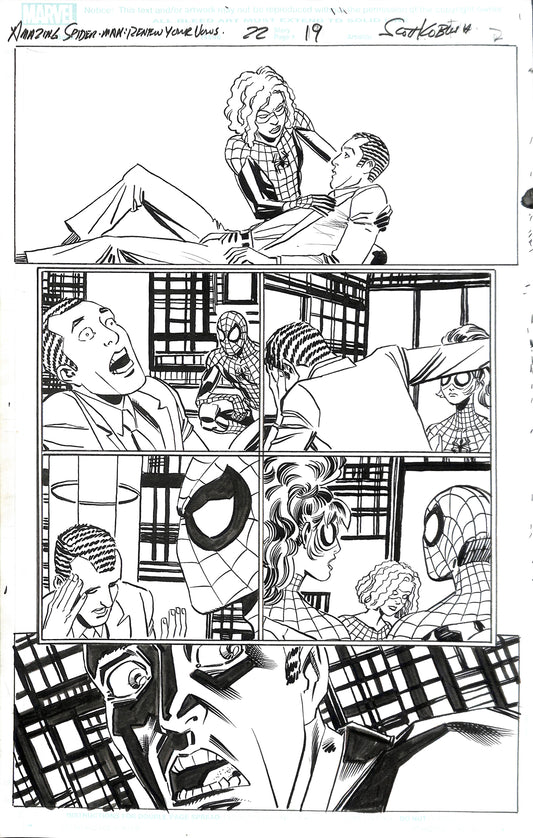 Scott Koblish - Tavola originale - Storia #22: Amazing Spider-Man: Renew Your Vows - Pagina 19 (Marvel, 2018)