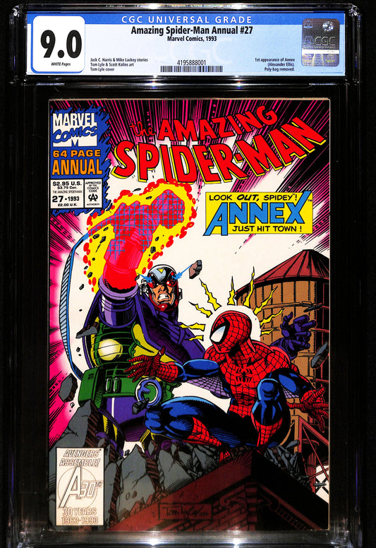 Amazing Spider Man #27 - CGC 9.0 - Marvel Comics, 1993