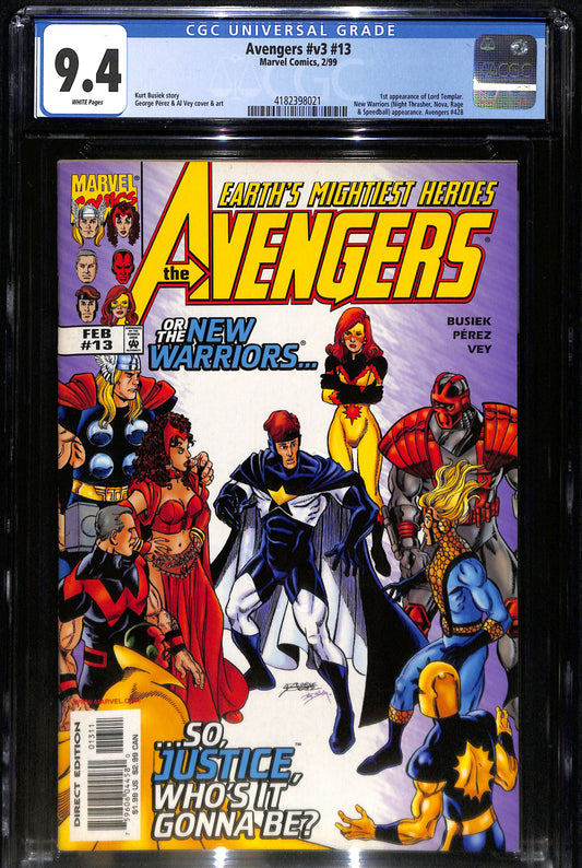 Avengers #v3 #13 - CGC 9.4 - Marvel Comics 1999