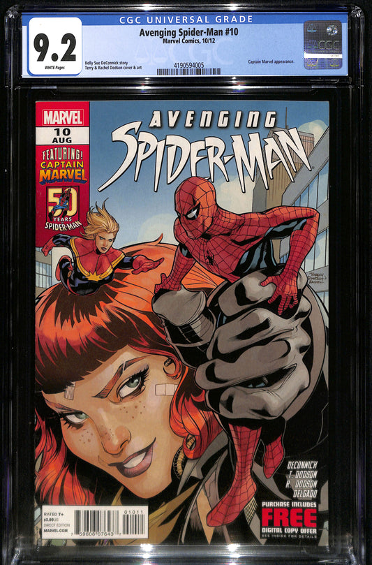 Avenging Spider-Man #10 - CGC 9.2 - Marvel Comics 2012
