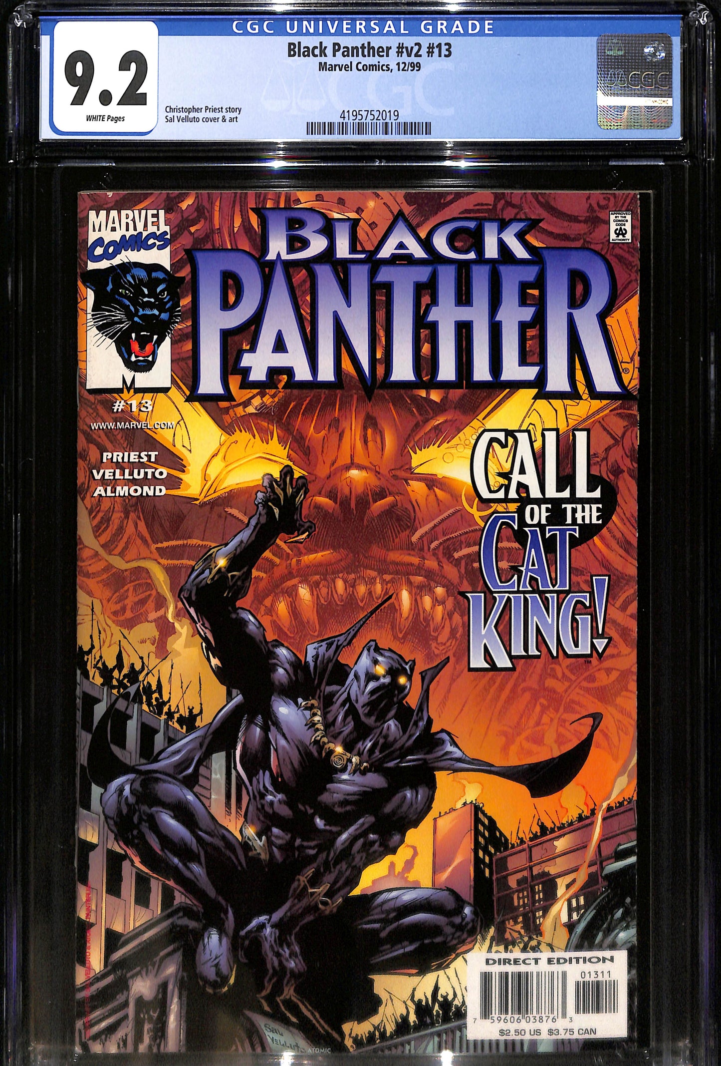 Black Panther #v2 #13 - CGC 9.2 - Marvel Comics 1999