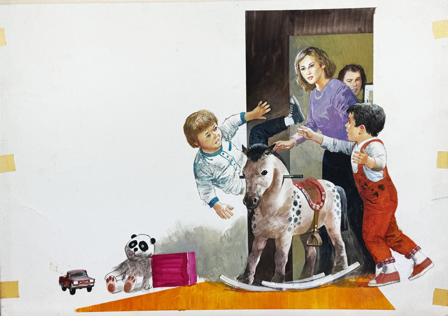 Carlo Jacono – Original Illustration for “Confidenze”