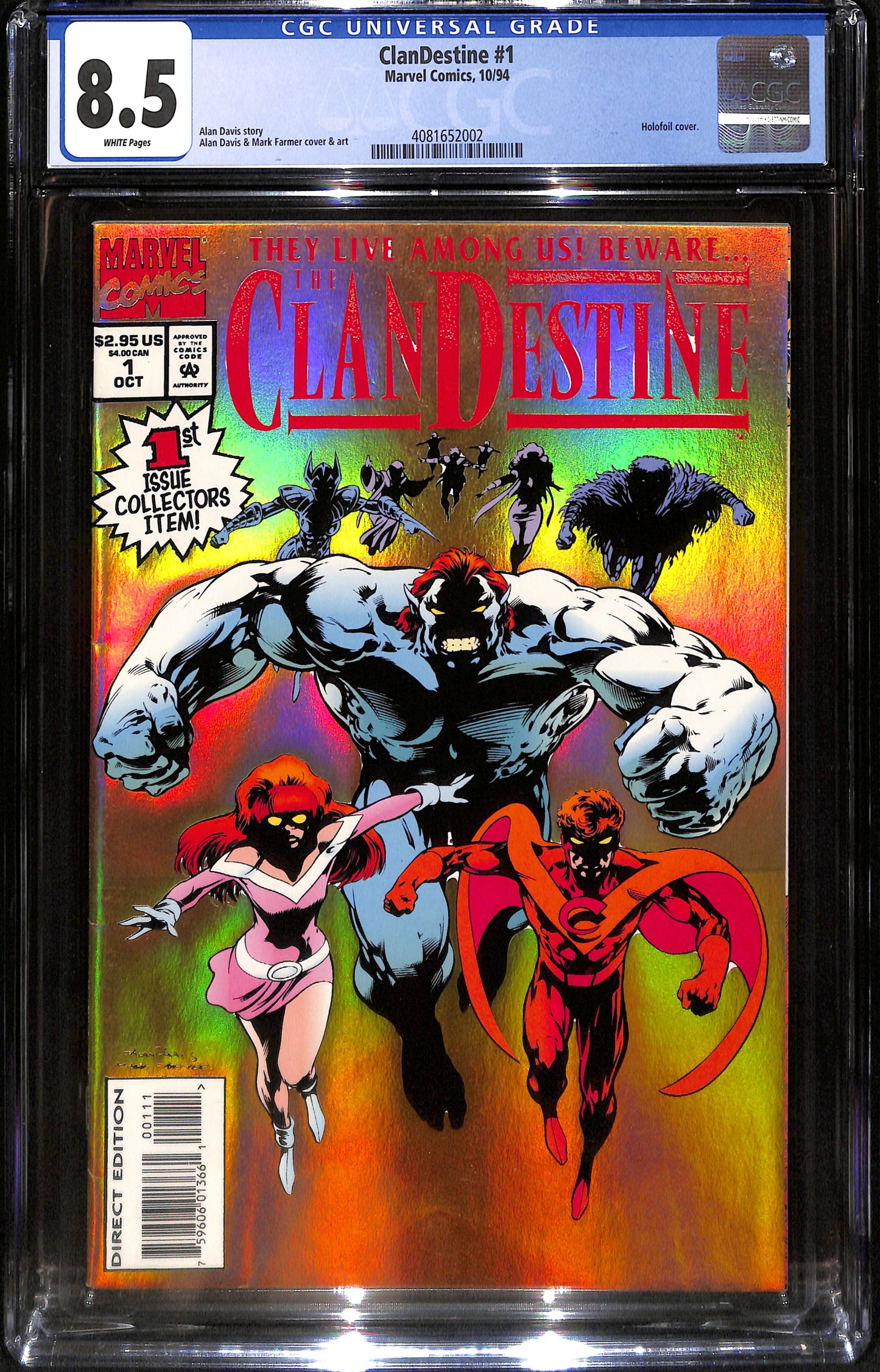 ClanDestine #1 - CGC 8.5 - Marvel Comics 1994