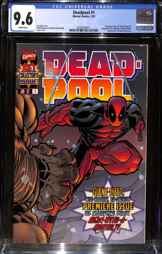 Deadpool #1 - CGC 9.6 -