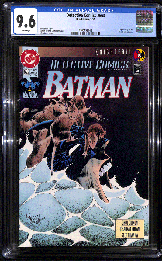 Detective Comics #663 CGC 9.6