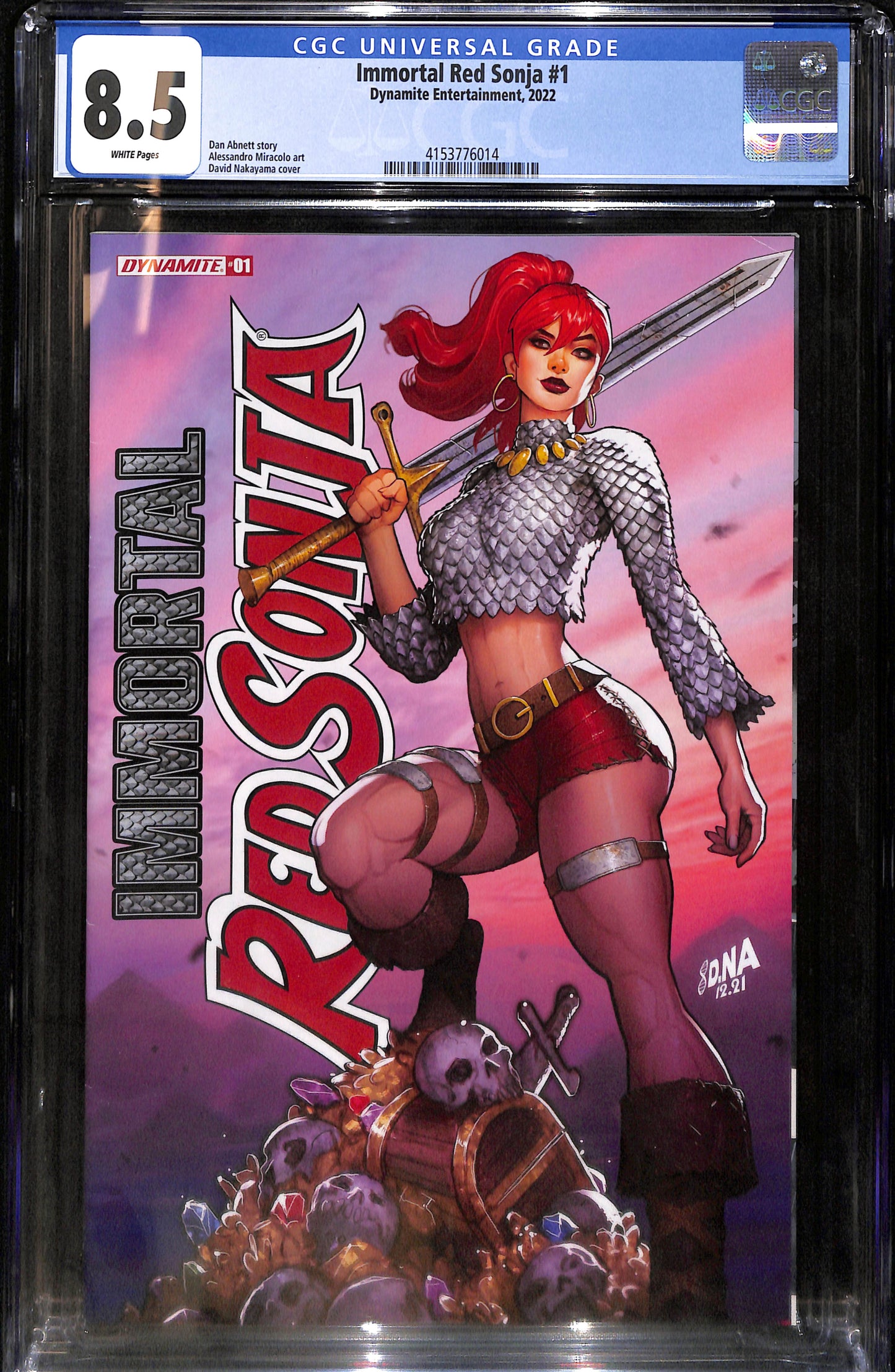 Immortal Red Sonja #1 CGC 8.5