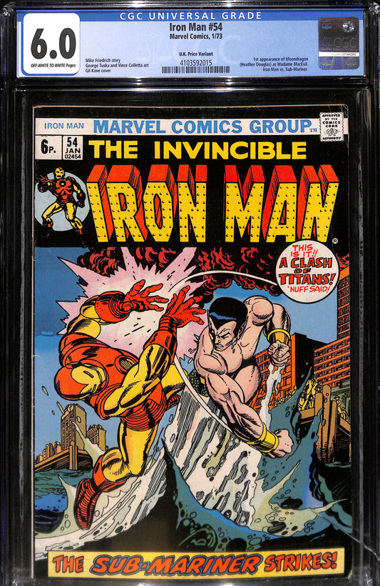 Iron Man #54 CGC 6.0