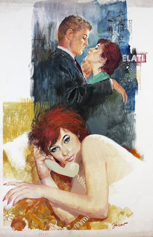 Carlo Jacono – “L’incontro” – Illustrazione Originale