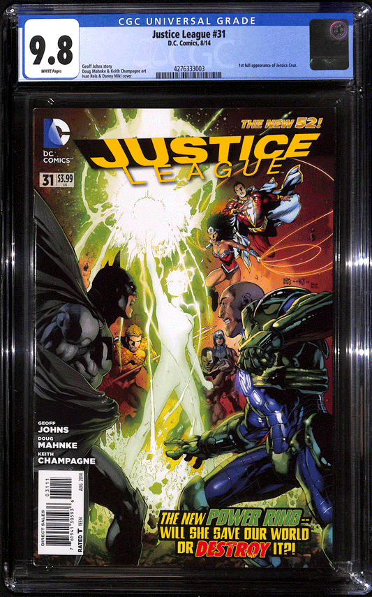 Justice League #31 CGC 9.8