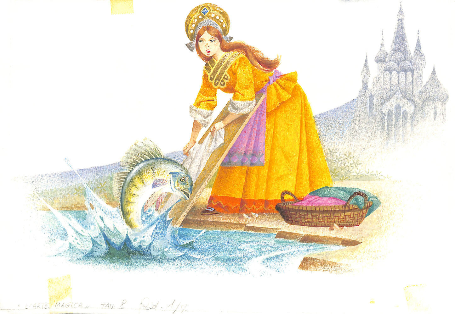 Severino Baraldi – Original Illustration "The Magical Art"